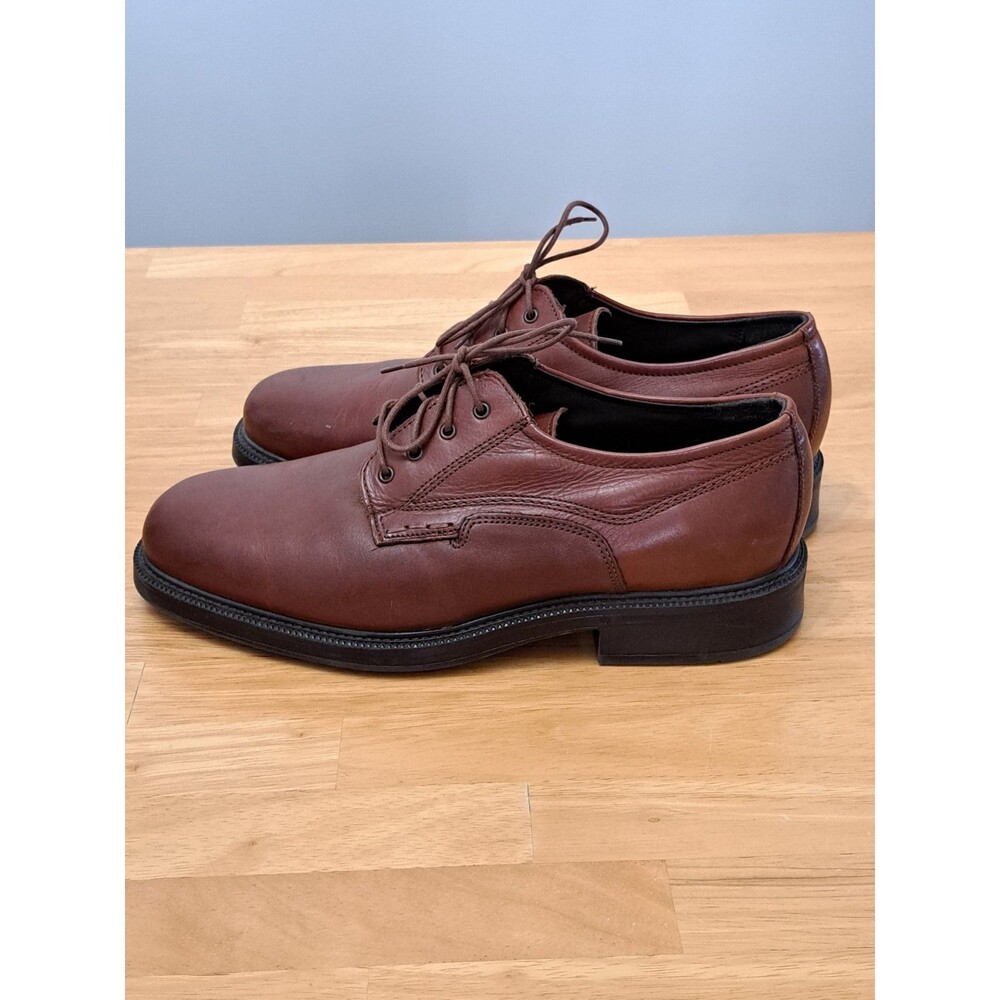 Bill Blass Men's Brown Howard Lace Up Dress Shoes Leather Size 10